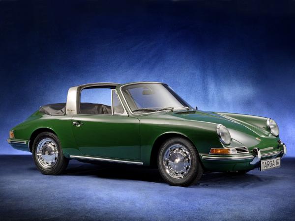 1967 Green Porsche 911 Targa