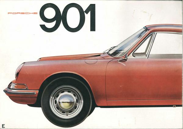 Rare Porsche 901 brochure sept 1963